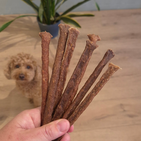 Vleessticks hert