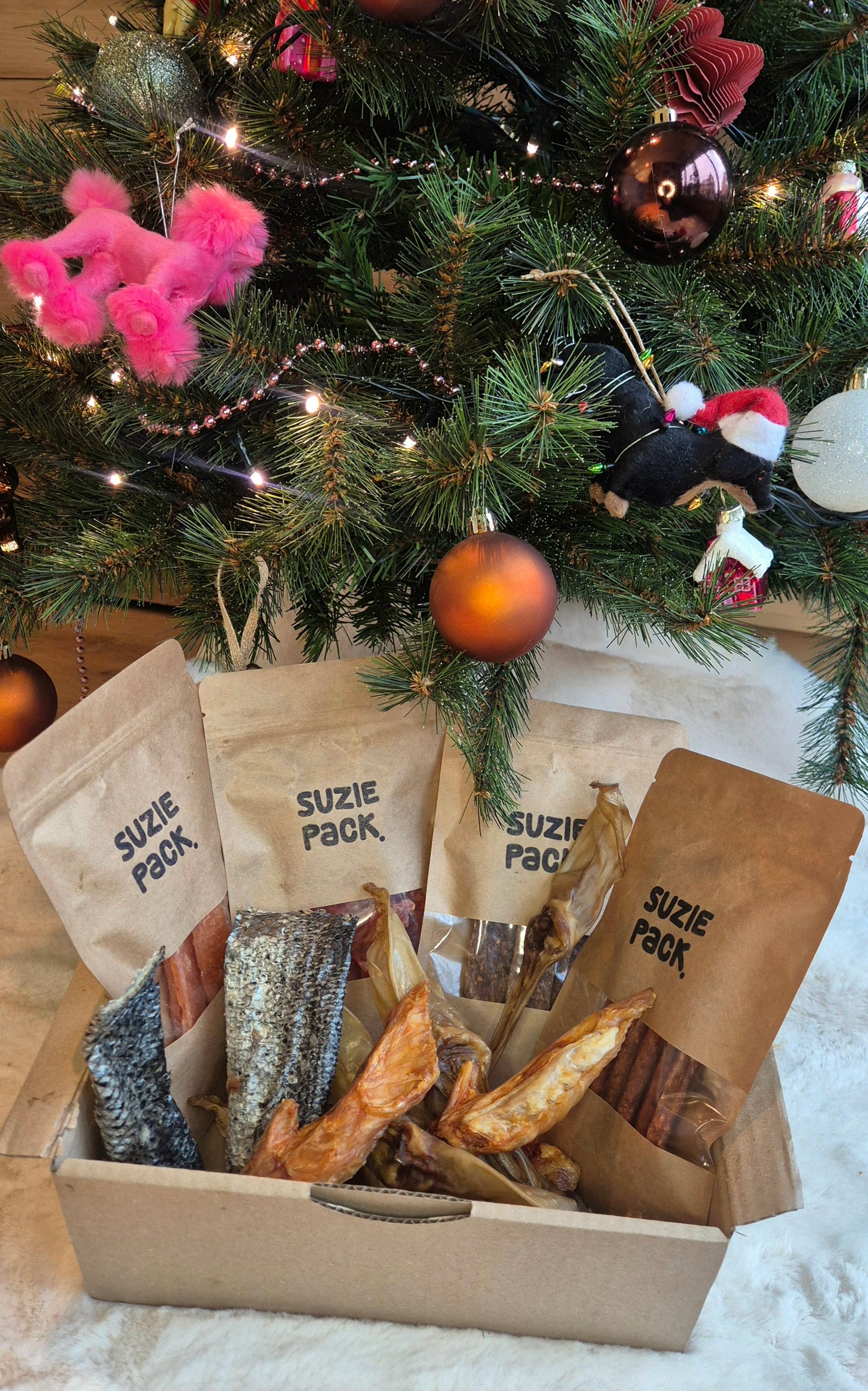 Kerstbox S voor honden tot 4 kilo